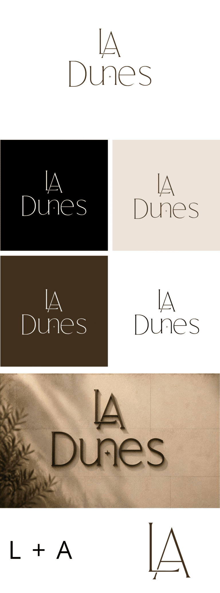 LAdunes logo design by prropapanda studios